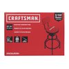 Craftsman Adjustable Height Workshop Stool with Back CMXZSAJ93394